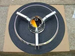 1953 1954 Plymouth Nos Mopar Horn Ring Belvedere Cranbrook Cambridge. Fixed Price $195.54.