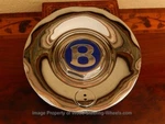 New Bentley Azure Hub Cap Chrome Fits 1998 - 2000 Wheels 17"X 7.5" Nos. Fixed Price $2208.00.
