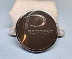 1934 35 36 37 Studebaker President Steering Wheel Horn Button Emblem. Fixed Price $69.99.