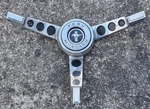 1964 1/2 Early 1965 Ford Mustang Spoke Steering Wheel Horn C4ZA-13A800-A. Fixed Price $74.99.
