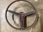 Ford Mustang, Torino, Cougar, Lincoln, Rim Blow Steering Wheel. Fixed Price $175.00.
