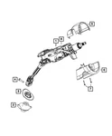 Genuine Mopar Steering Column 5156071AI. Fixed Price $732.55.