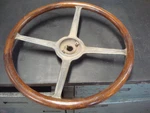 Studebaker? 17" Wood Steering Wheel W/ Keyway Special 6? Commander Big 1920'S. Fixed Price $399.99.